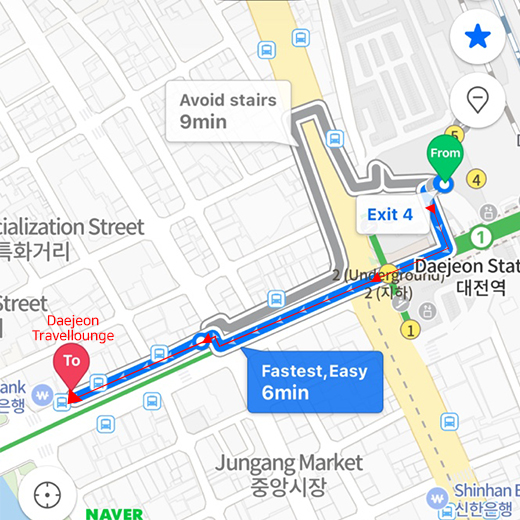 [How to get to Daejeon Travel Lounge]